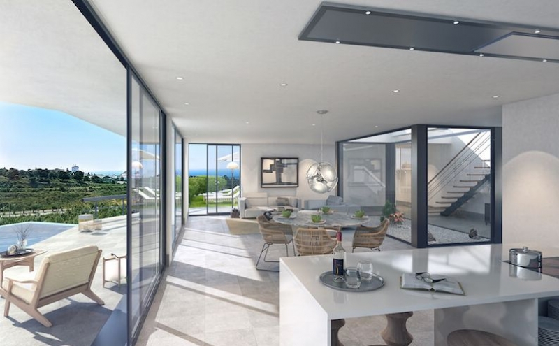 Villas with modern design in La Cala de Mijas