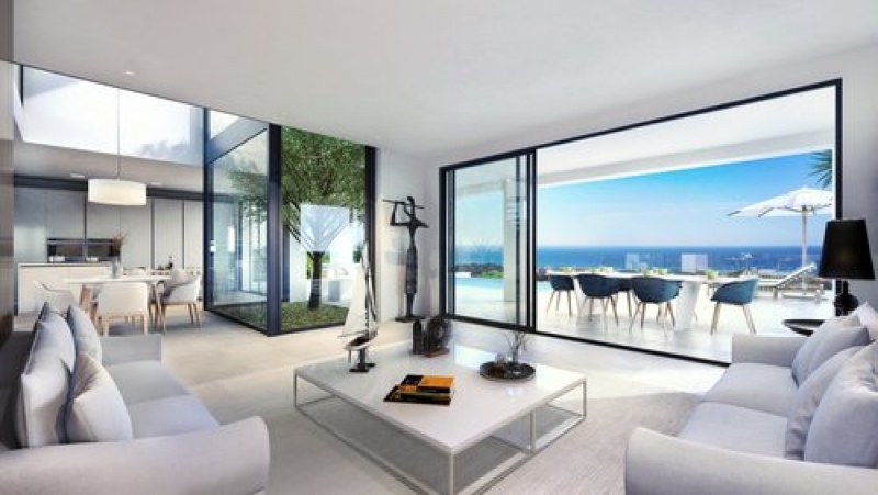 Villas with modern design in La Cala de Mijas