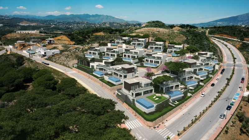 Villas with modern design in La Cala de Mijas