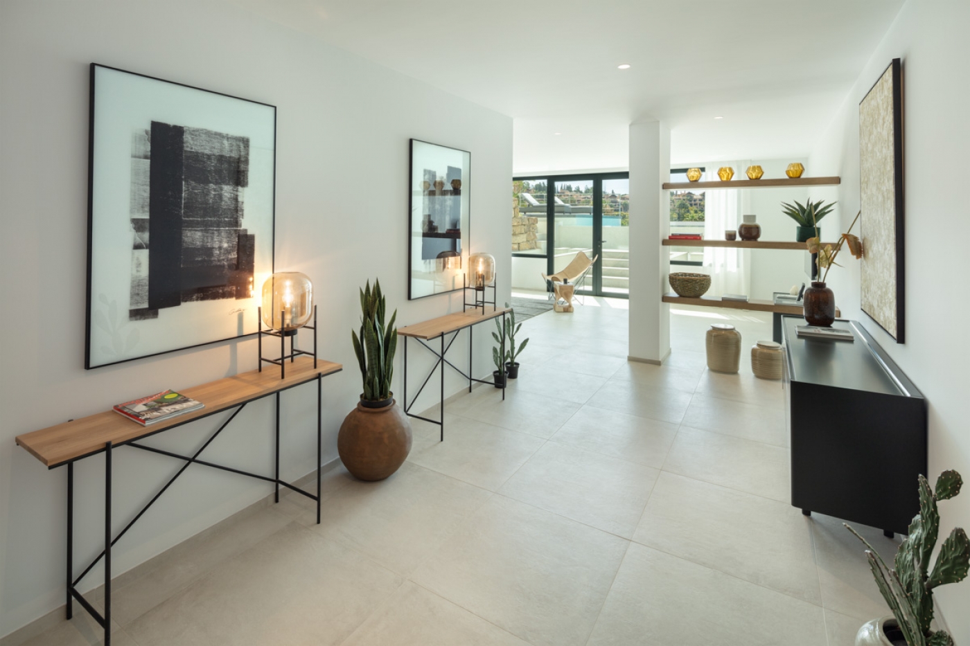New development of villas in EL Campanario, Estepona
