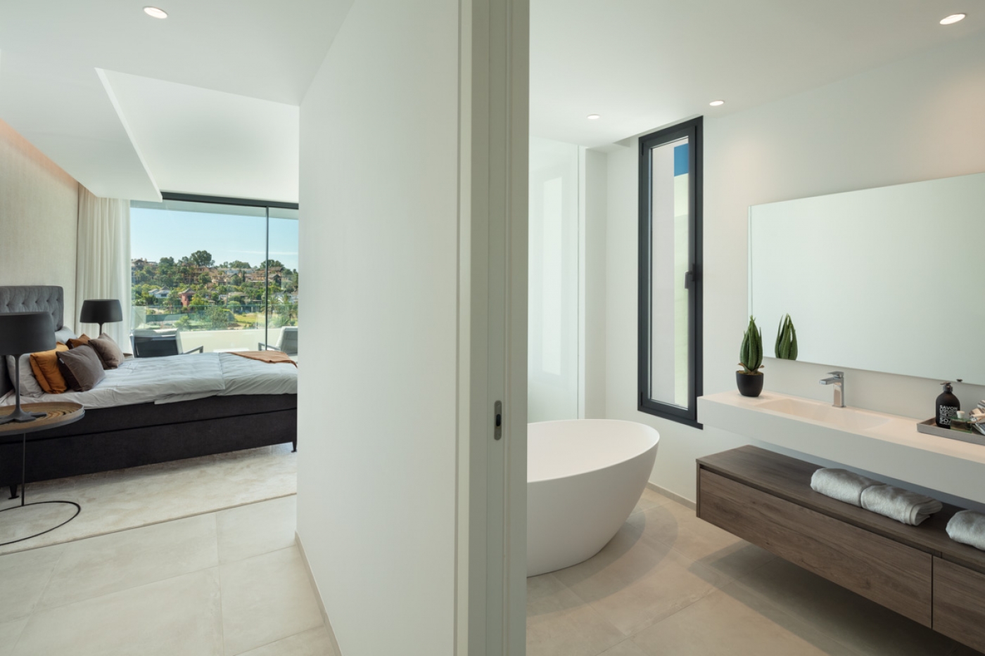 New development of villas in EL Campanario, Estepona