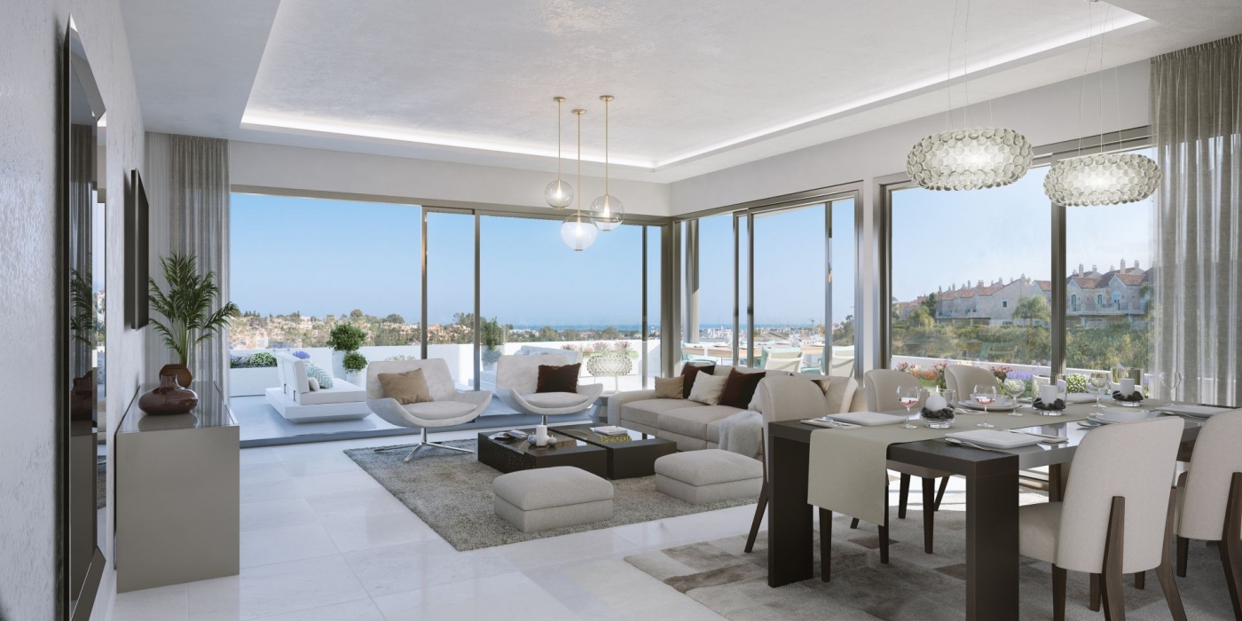 Exclusivos apartamentos y áticos en El Campanario, Estepona