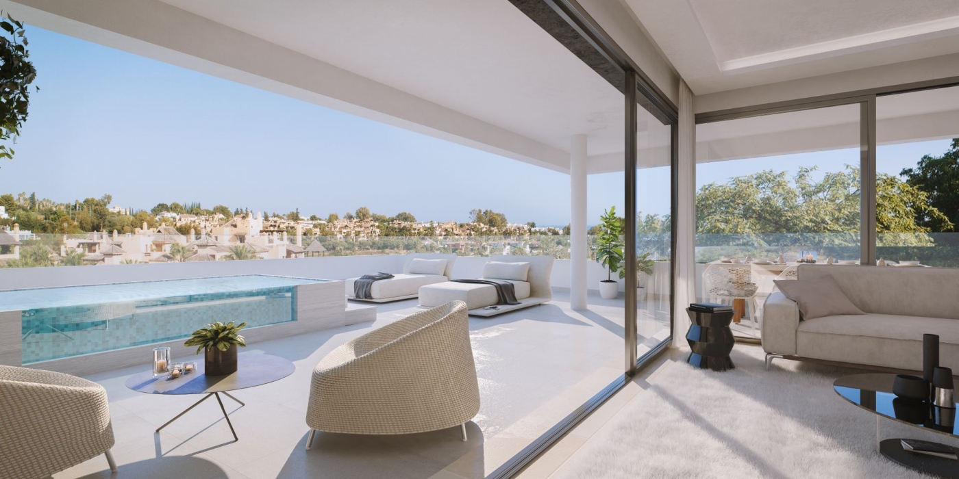 Exclusivos apartamentos y áticos en El Campanario, Estepona