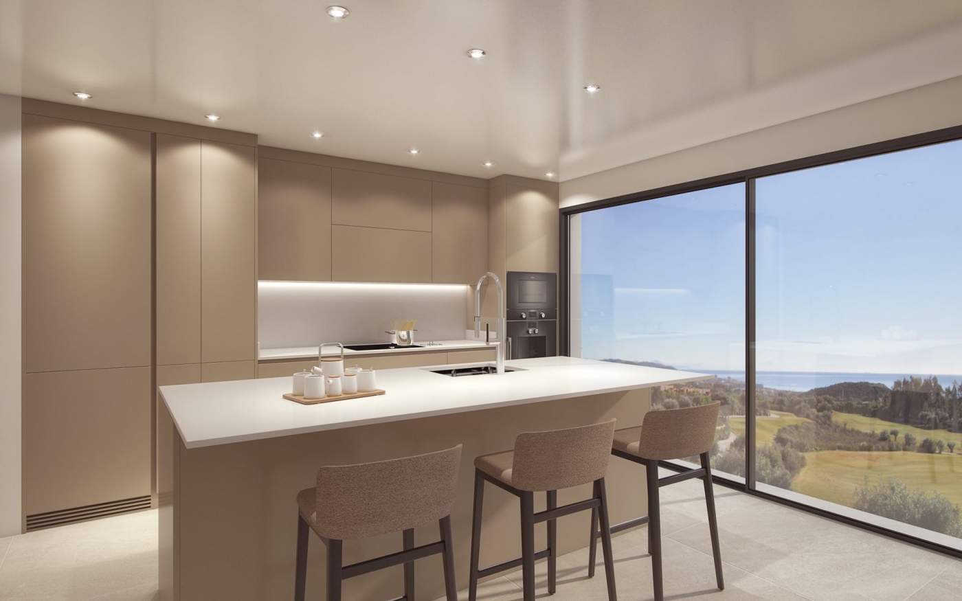 Exclusivos apartamentos y áticos en El Campanario, Estepona