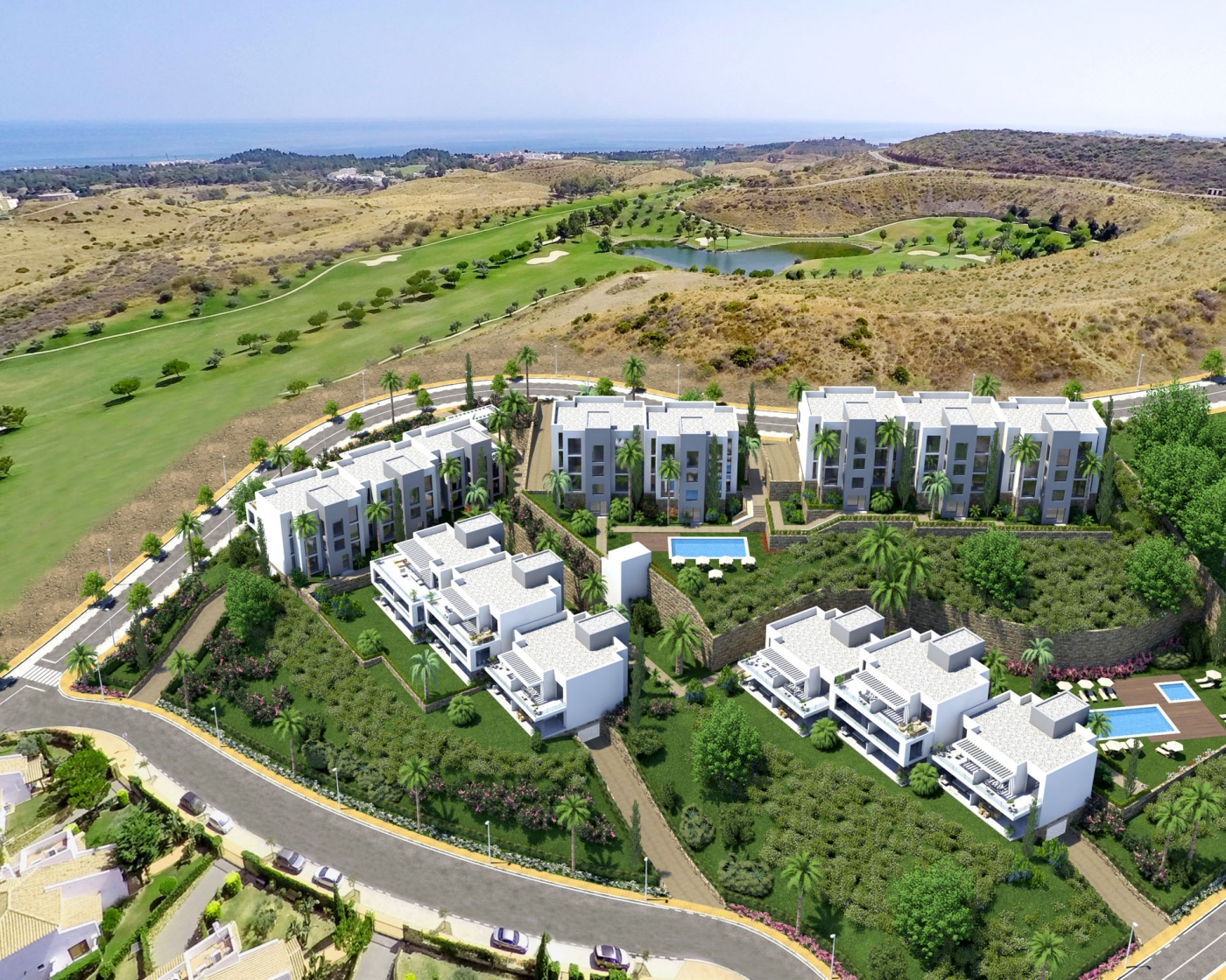 New development in Cerrado del Aguila, Mijas