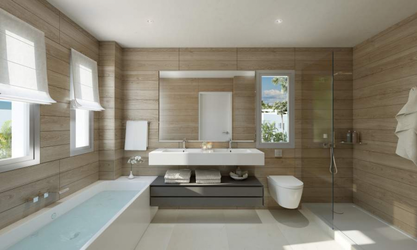 Modernas casas en Calahonda