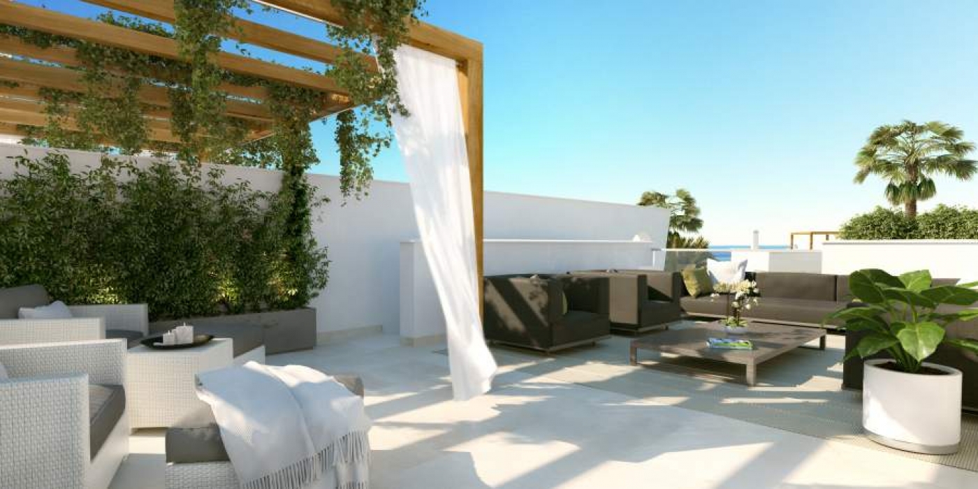 Modernas casas en Calahonda