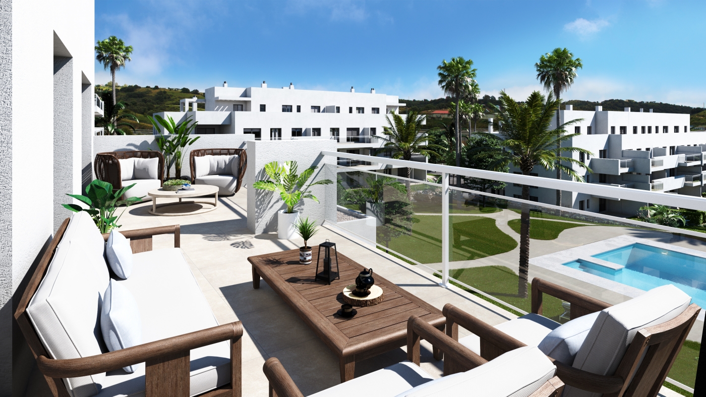 Apartments in Cala de Mijas