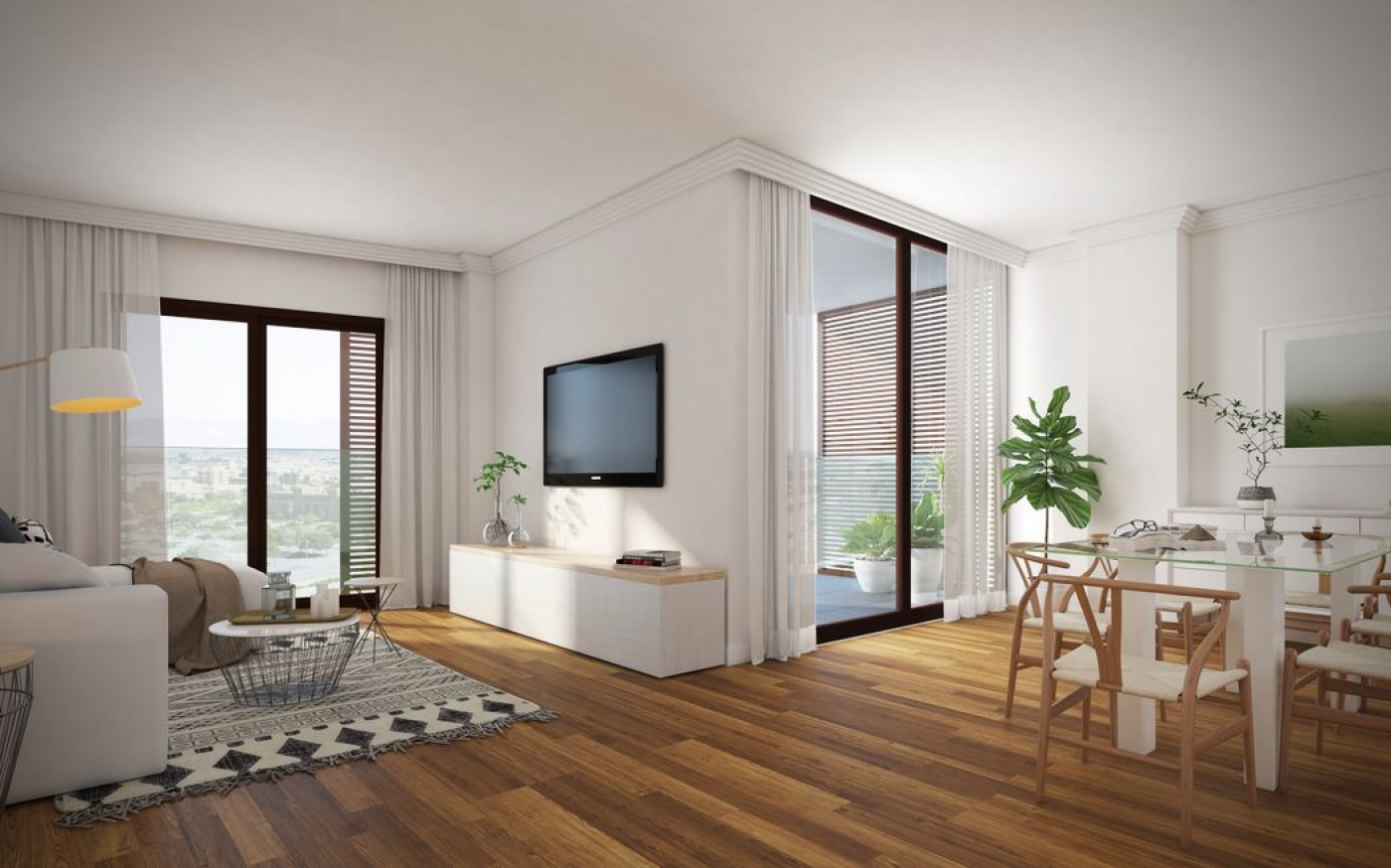 Apartments off plan in Teatinos