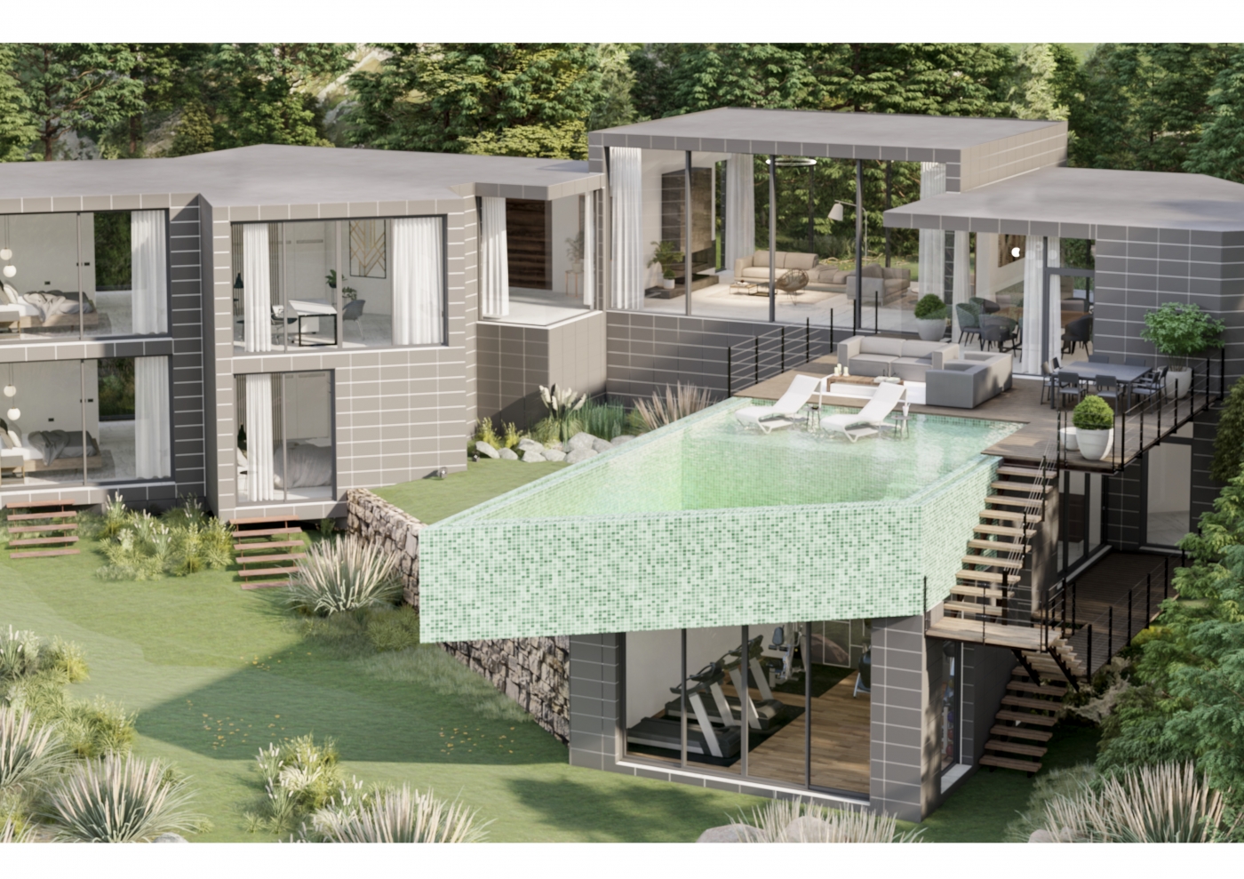 Villa sobre plano en Sotogrande