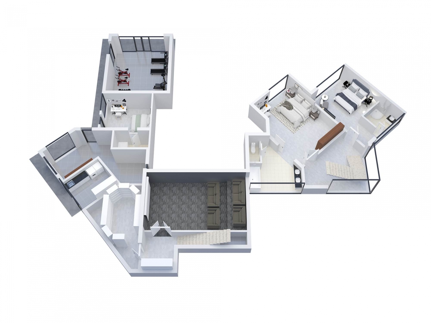 Villa sobre plano en Sotogrande