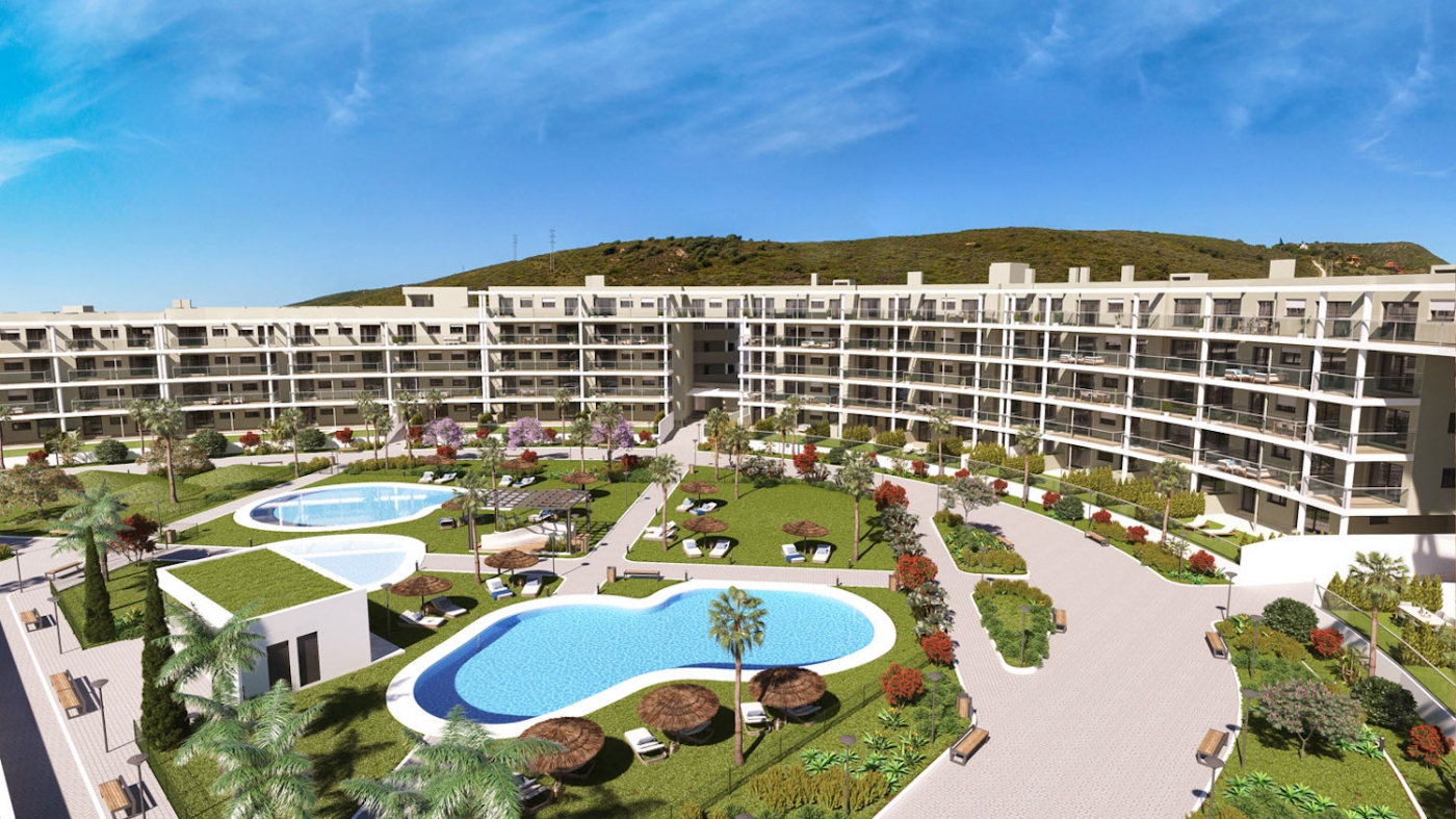 Promoción de obra nueva junto al mar en Manilva