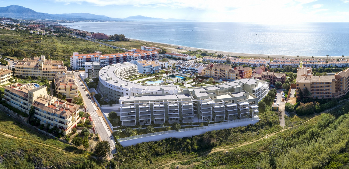 Promoción de obra nueva junto al mar en Manilva