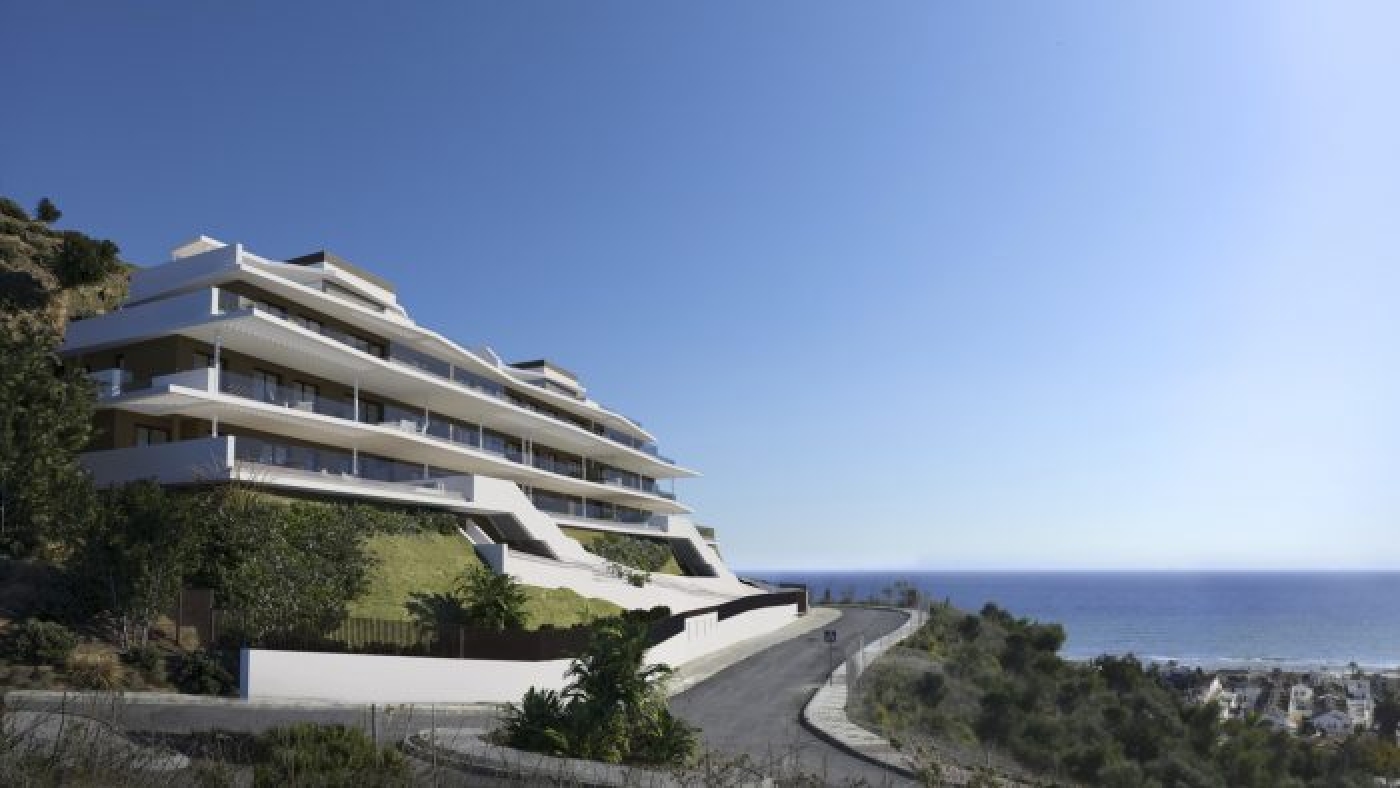 New development of apartments in Rincón de la Victoria