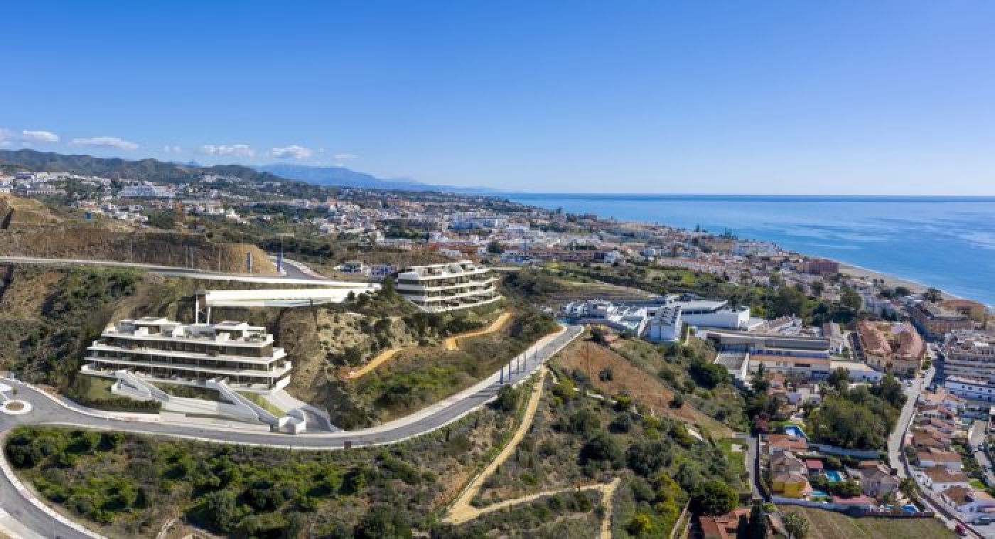 New development of apartments in Rincón de la Victoria