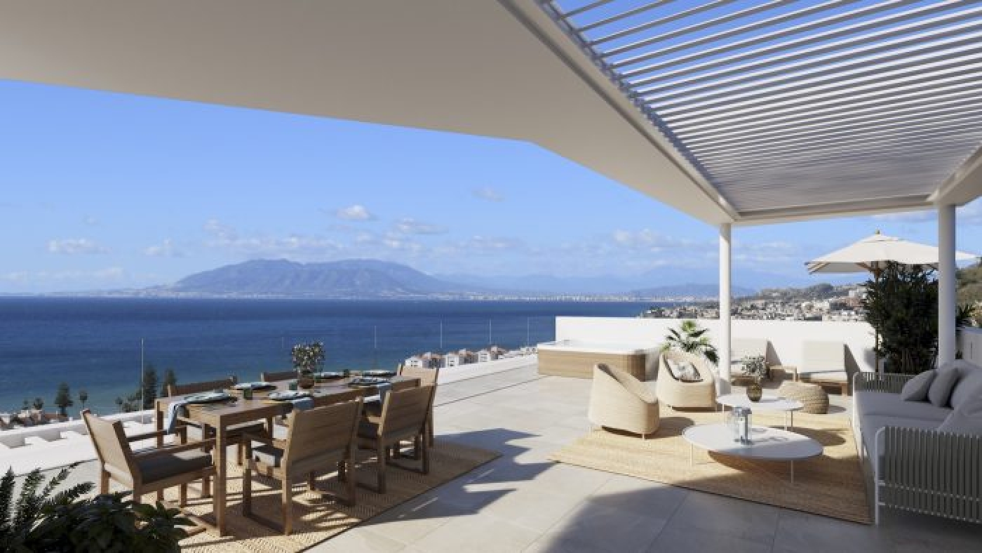 New development of apartments in Rincón de la Victoria