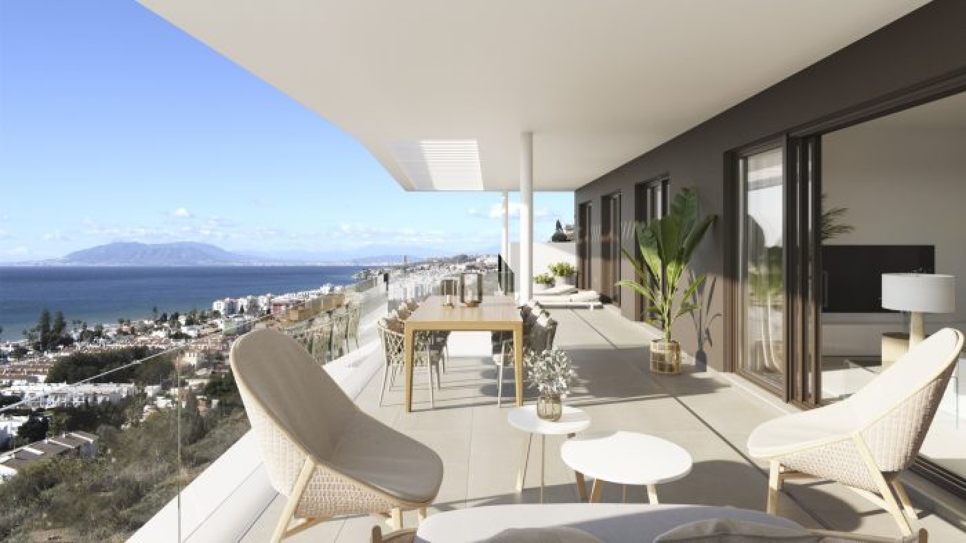 New development of apartments in Rincón de la Victoria