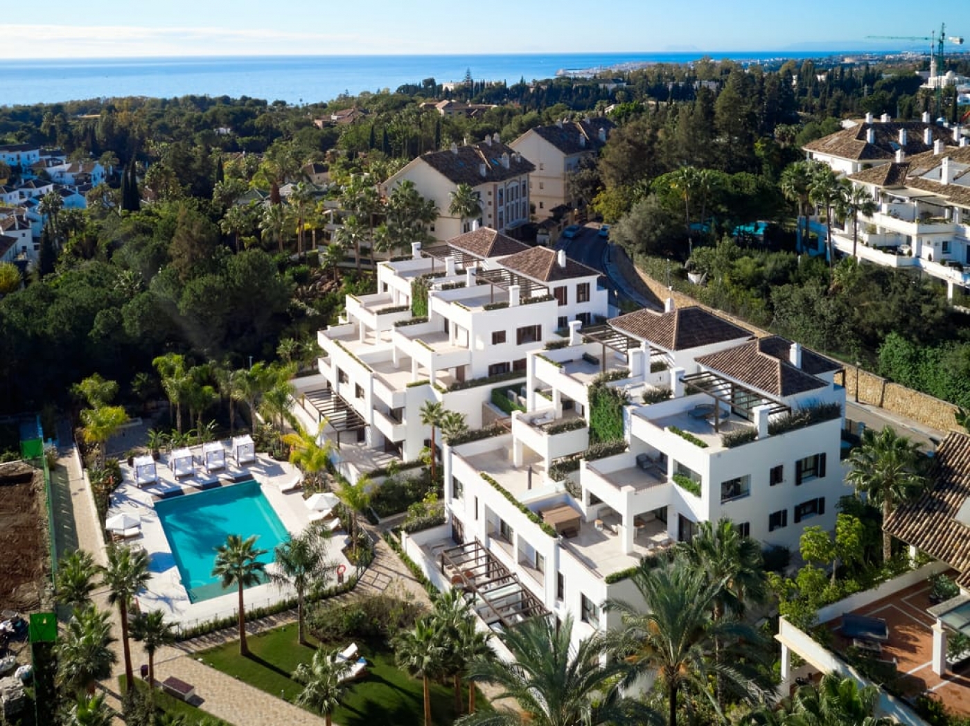 Luxury development in Marbella Golden Mile