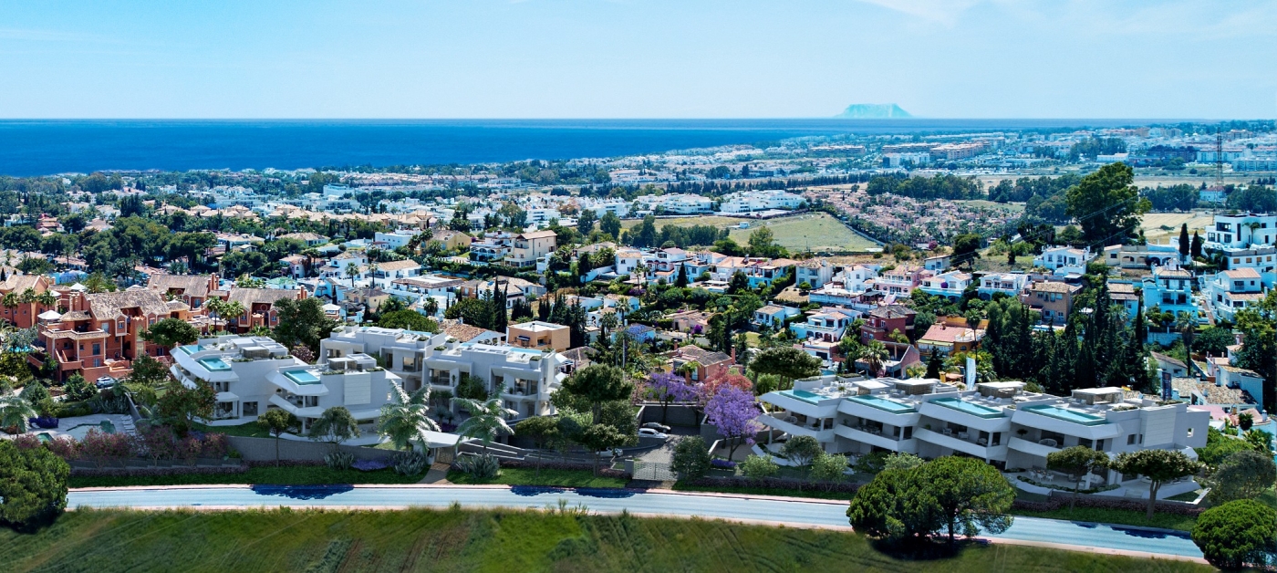 New promotion of semi-detached houses in Nueva Andalucía