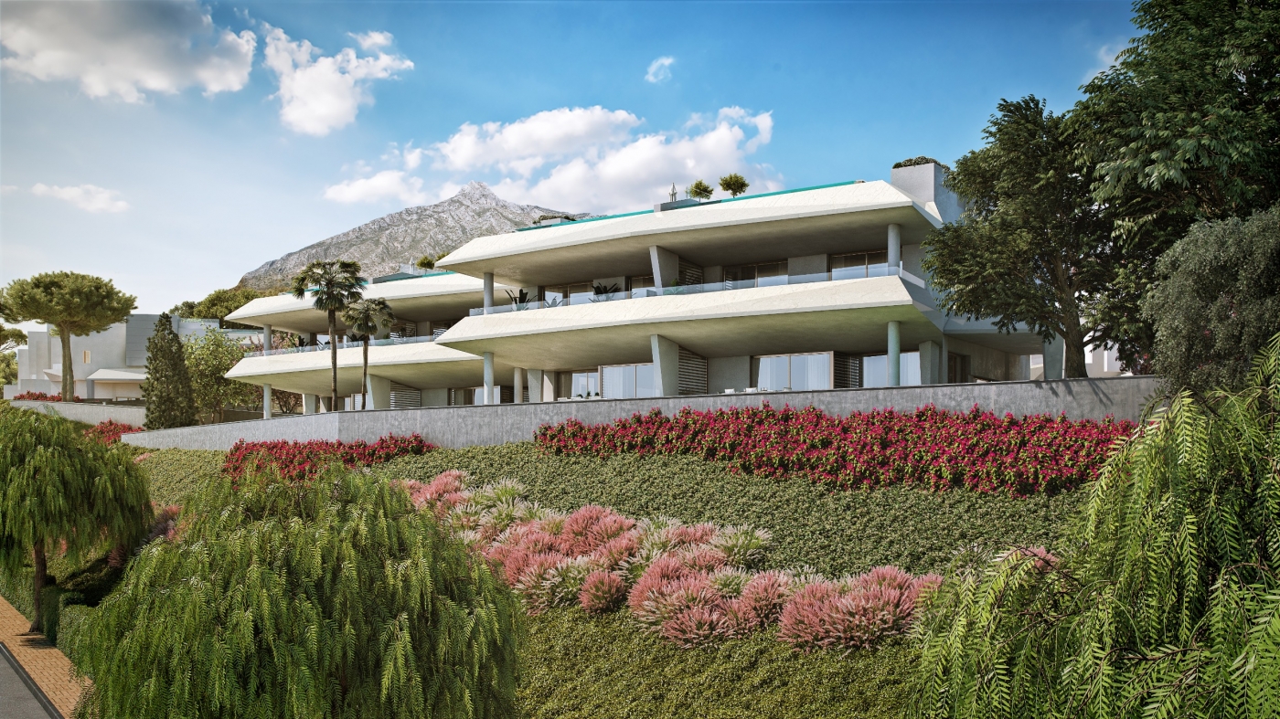 New promotion of semi-detached houses in Nueva Andalucía