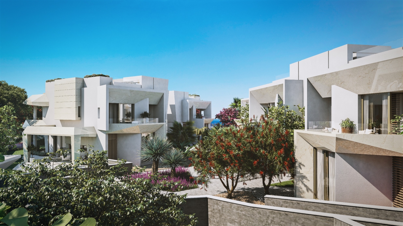New promotion of semi-detached houses in Nueva Andalucía