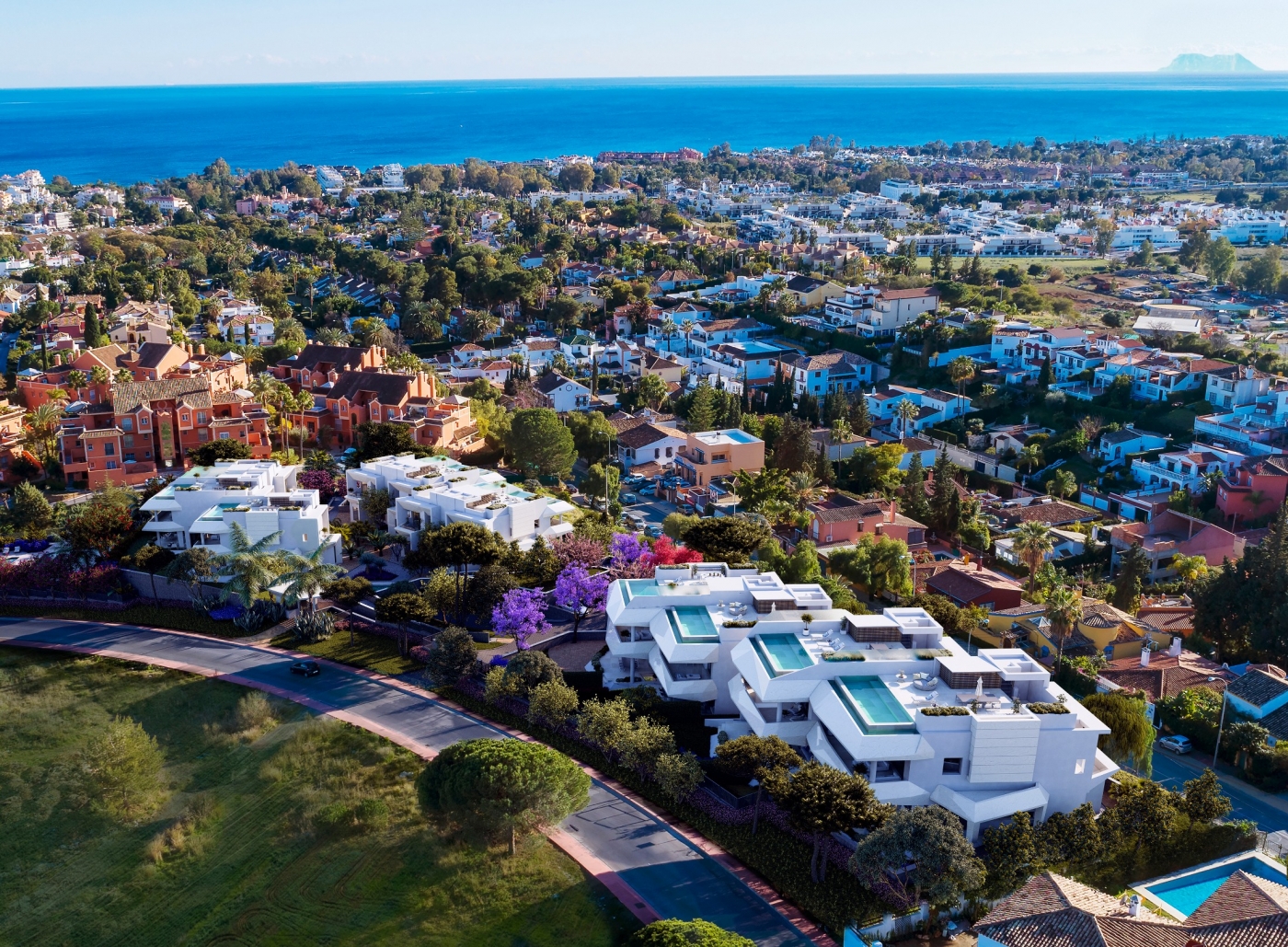 New promotion of semi-detached houses in Nueva Andalucía