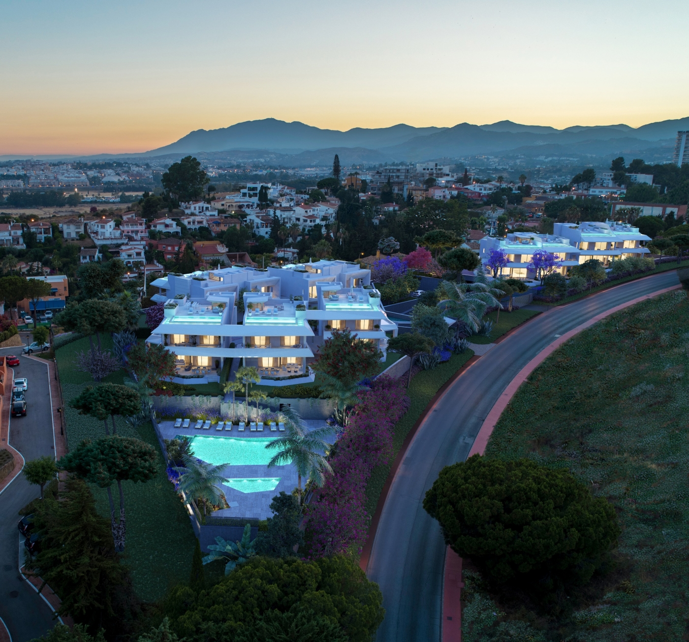 New promotion of semi-detached houses in Nueva Andalucía