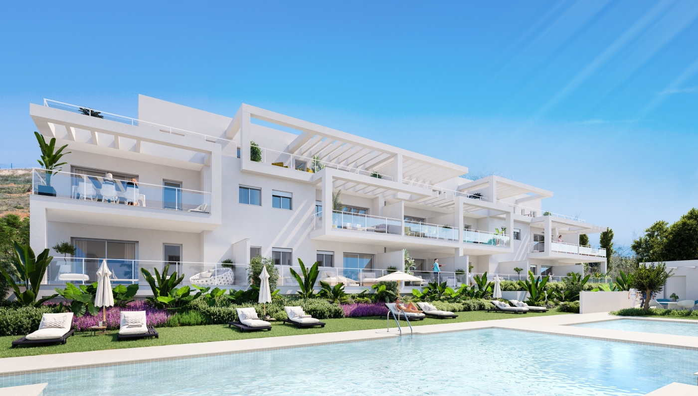 Promotion of apartments in Rincon de la Victoria