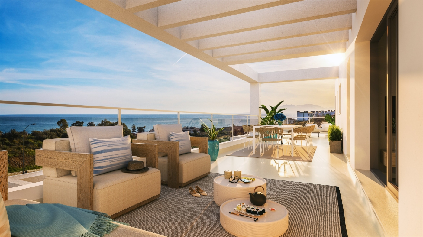 Promotion of apartments in Rincon de la Victoria