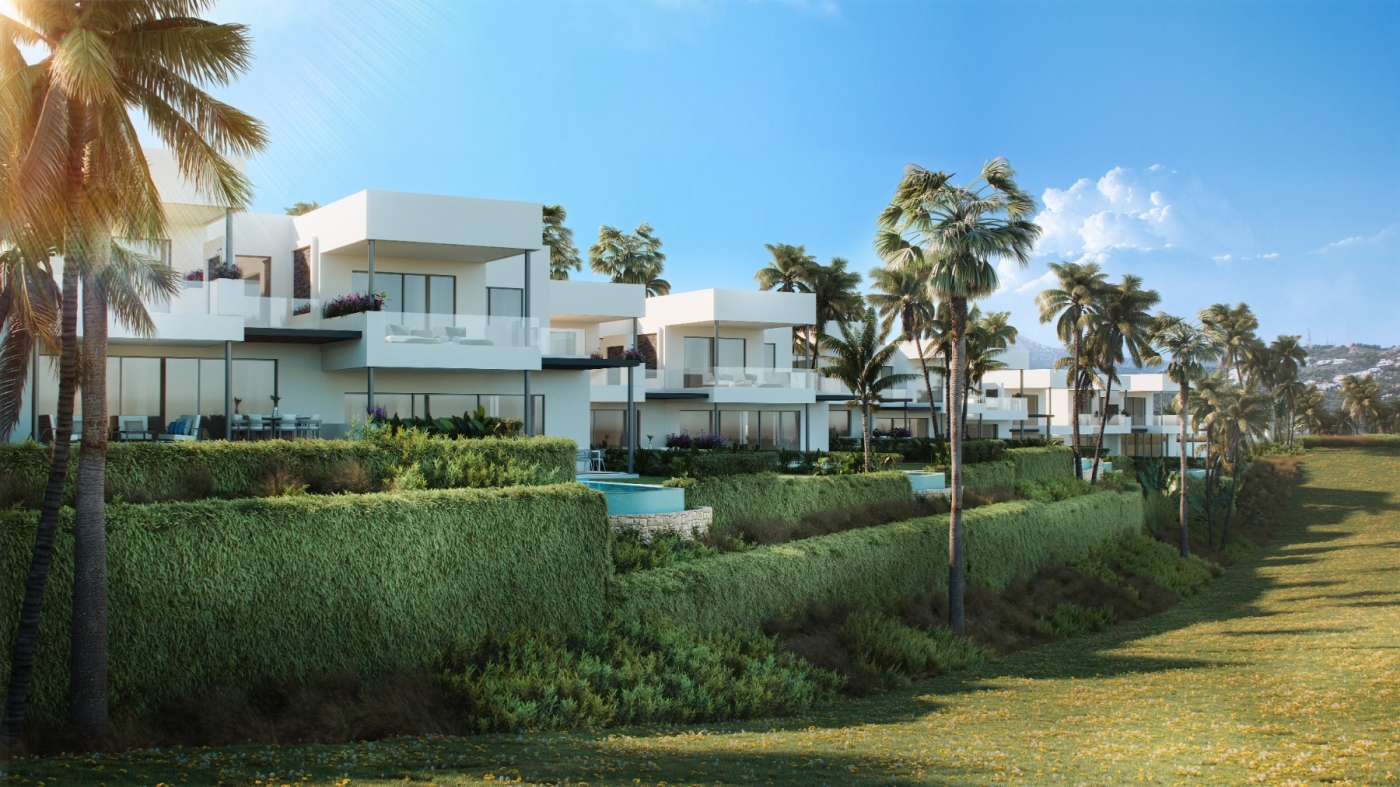 Promoción de villas pareadas en Santa Clara, Marbella