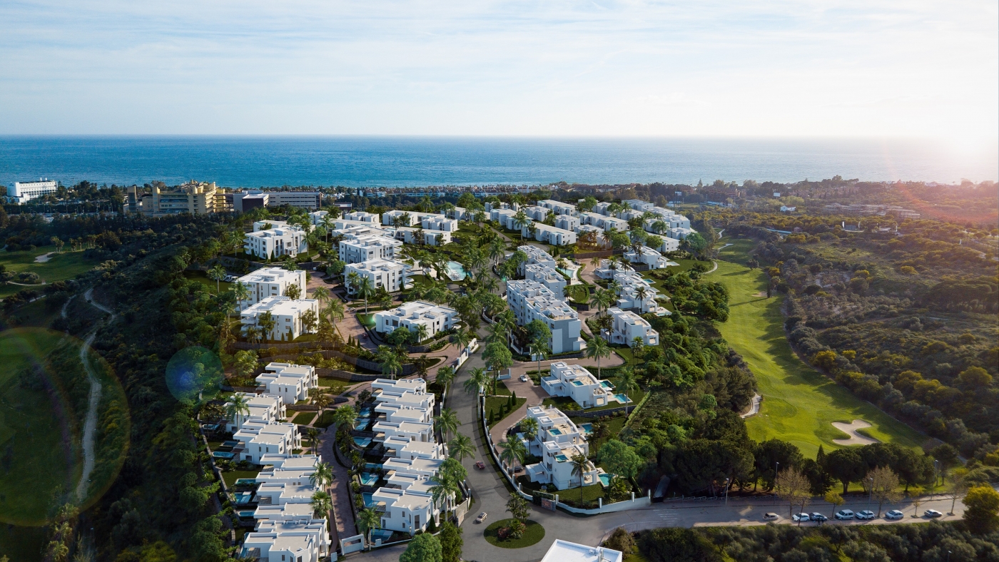 Promoción de villas pareadas en Santa Clara, Marbella