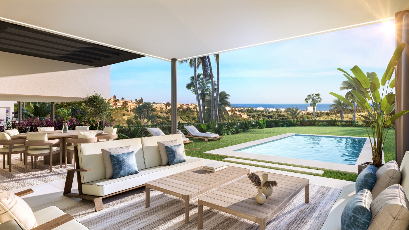 Promoción de villas pareadas en Santa Clara, Marbella