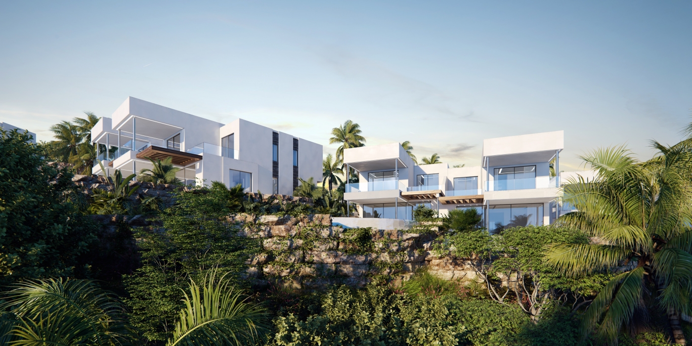 Promoción de villas pareadas en Santa Clara, Marbella