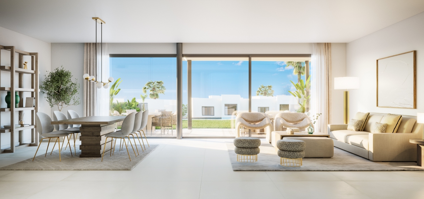 Promoción de villas pareadas en Santa Clara, Marbella
