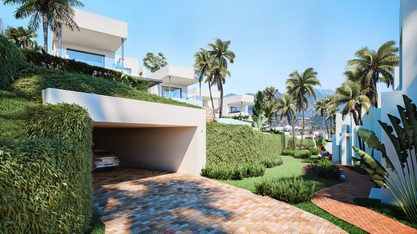 Promoción de villas pareadas en Santa Clara, Marbella