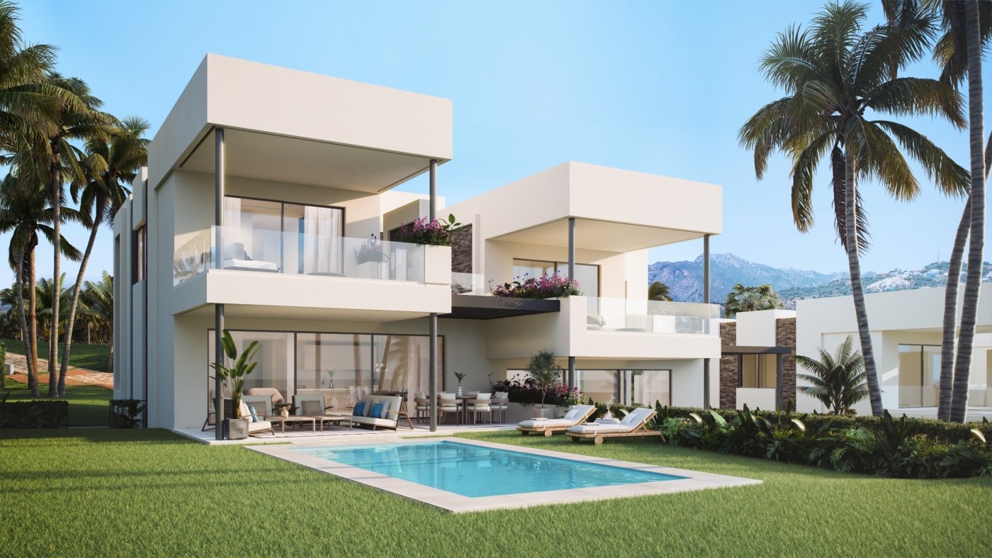 Promoción de villas pareadas en Santa Clara, Marbella