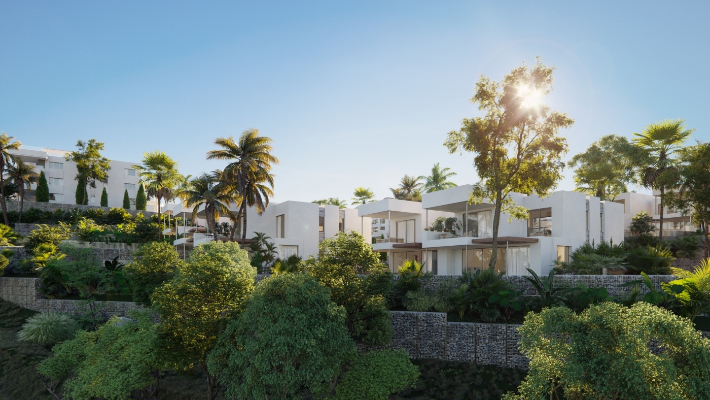 Promoción de villas pareadas en Santa Clara, Marbella