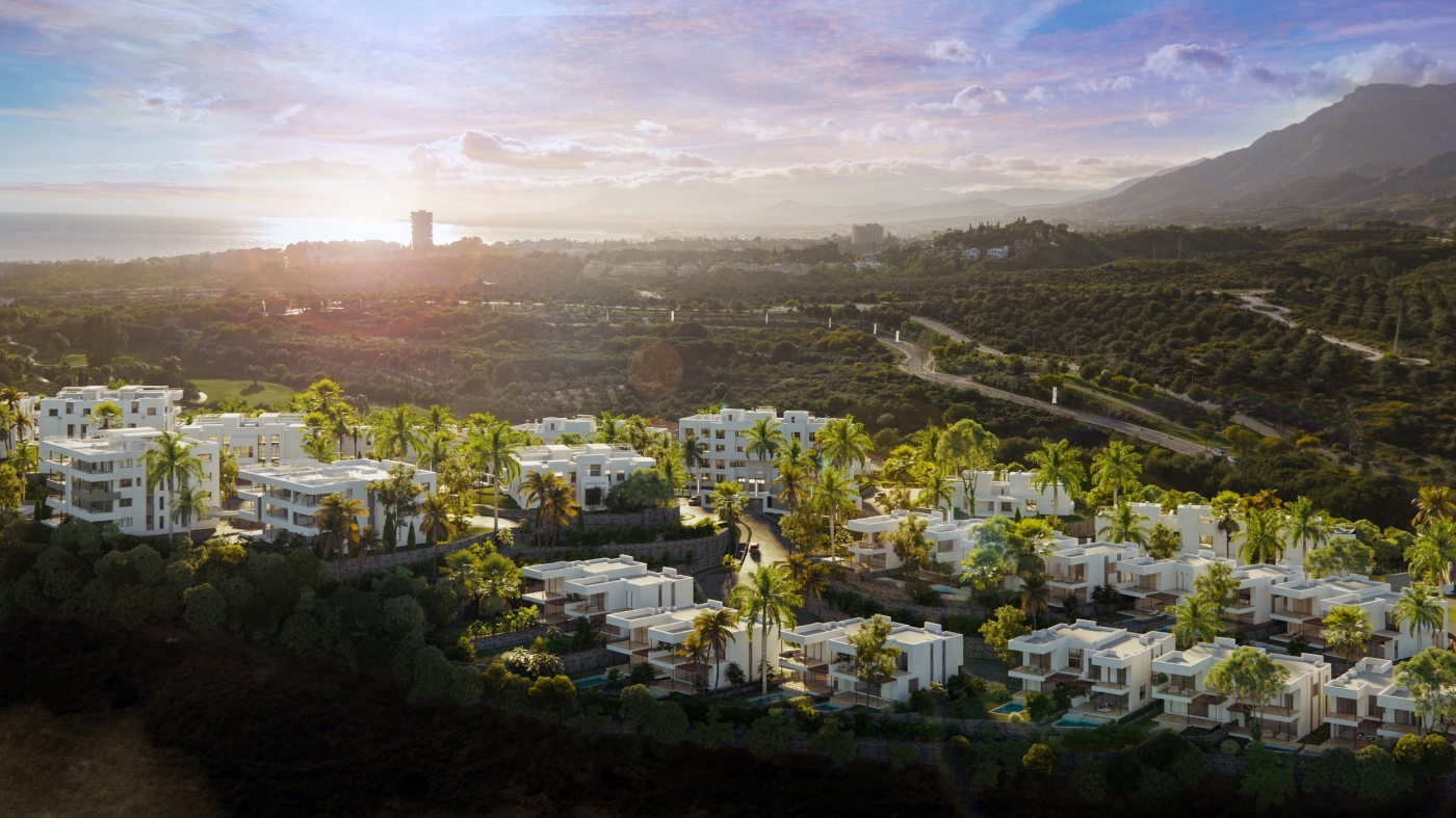 Promoción de villas pareadas en Santa Clara, Marbella