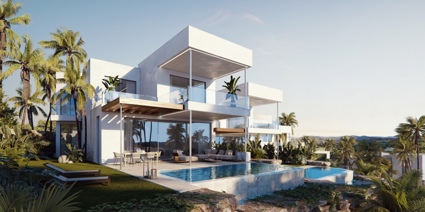 Promoción de villas pareadas en Santa Clara, Marbella
