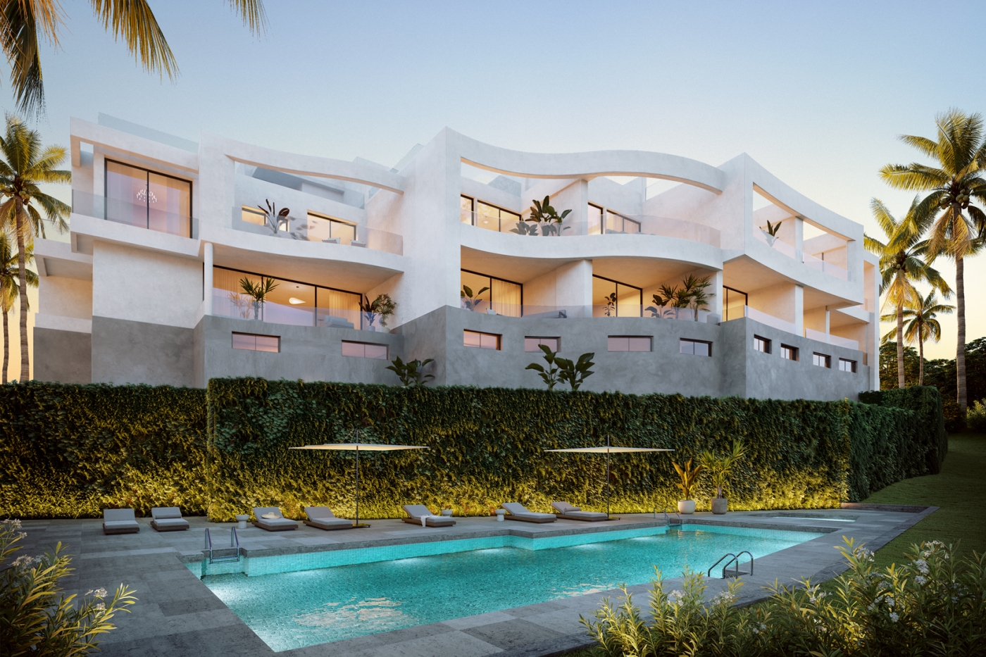 Promoción de chalet adosados en Riviera del Sol