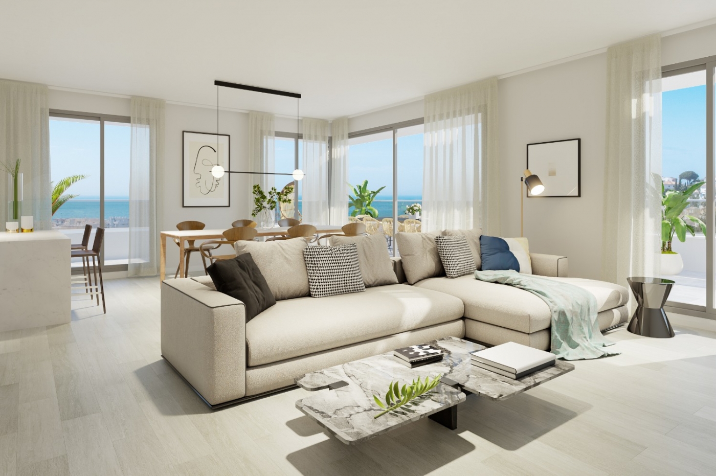 New apartments in Mijas Costa