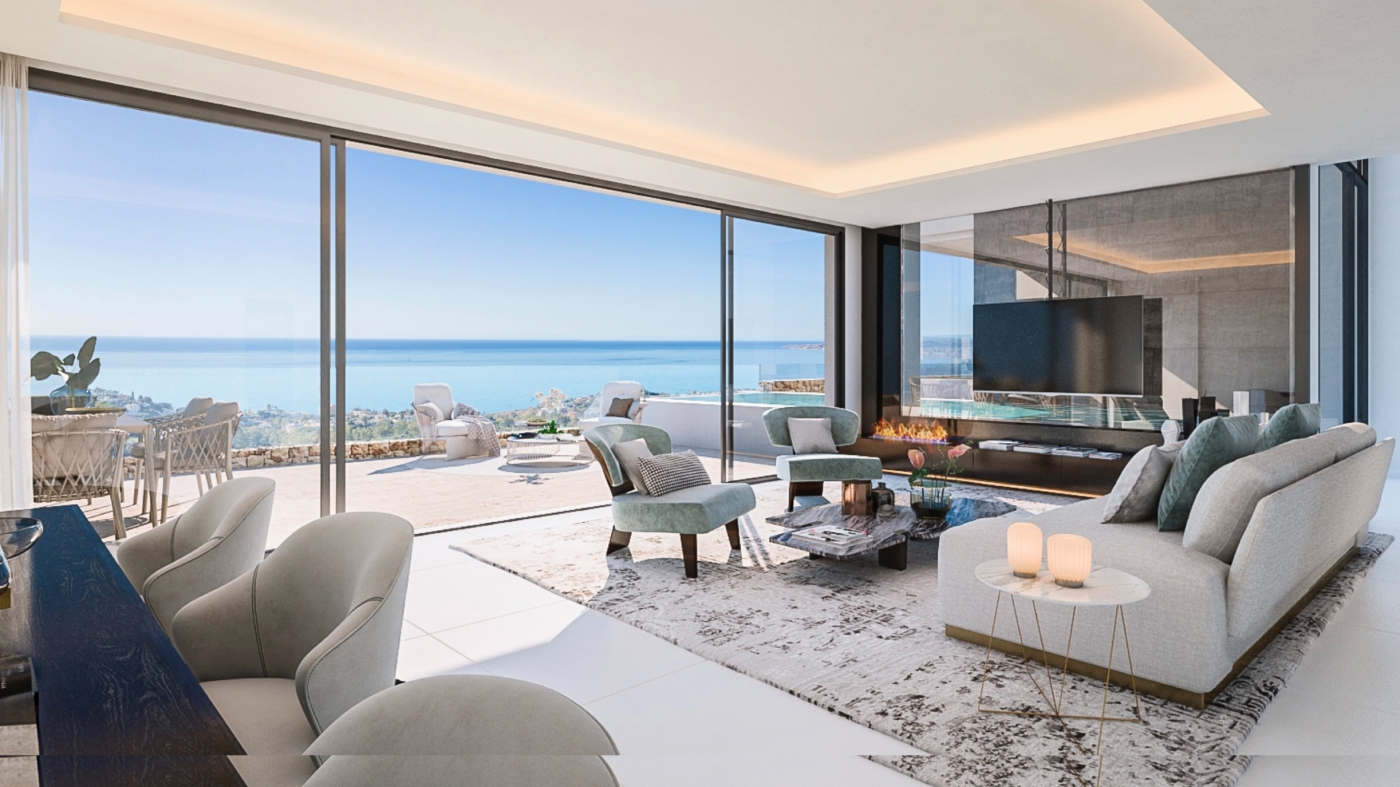Development of luxury villas in Benalmadena