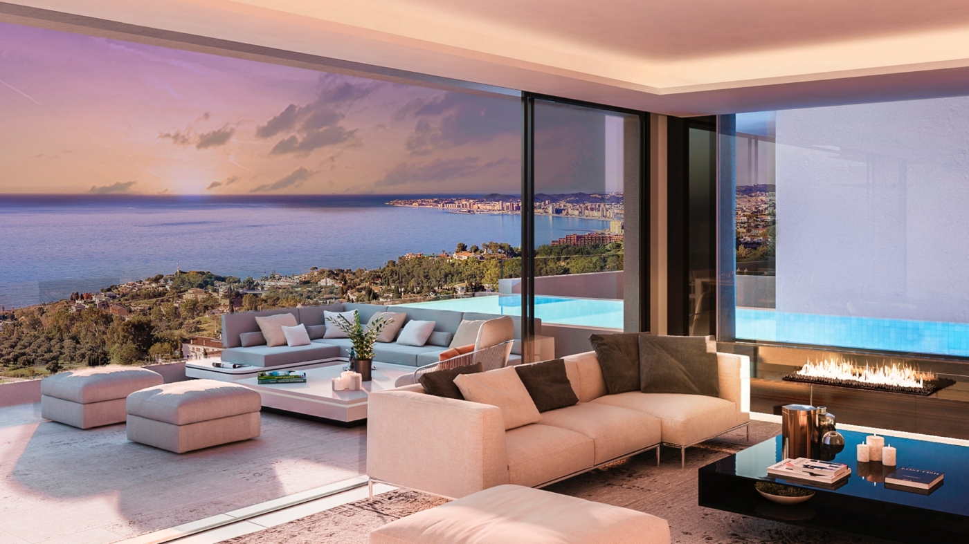 Development of luxury villas in Benalmadena