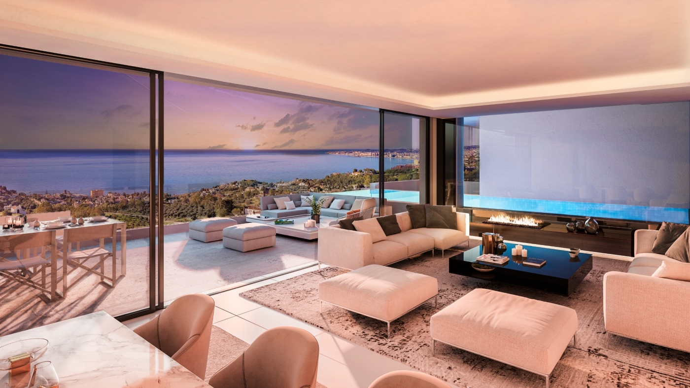 Development of luxury villas in Benalmadena