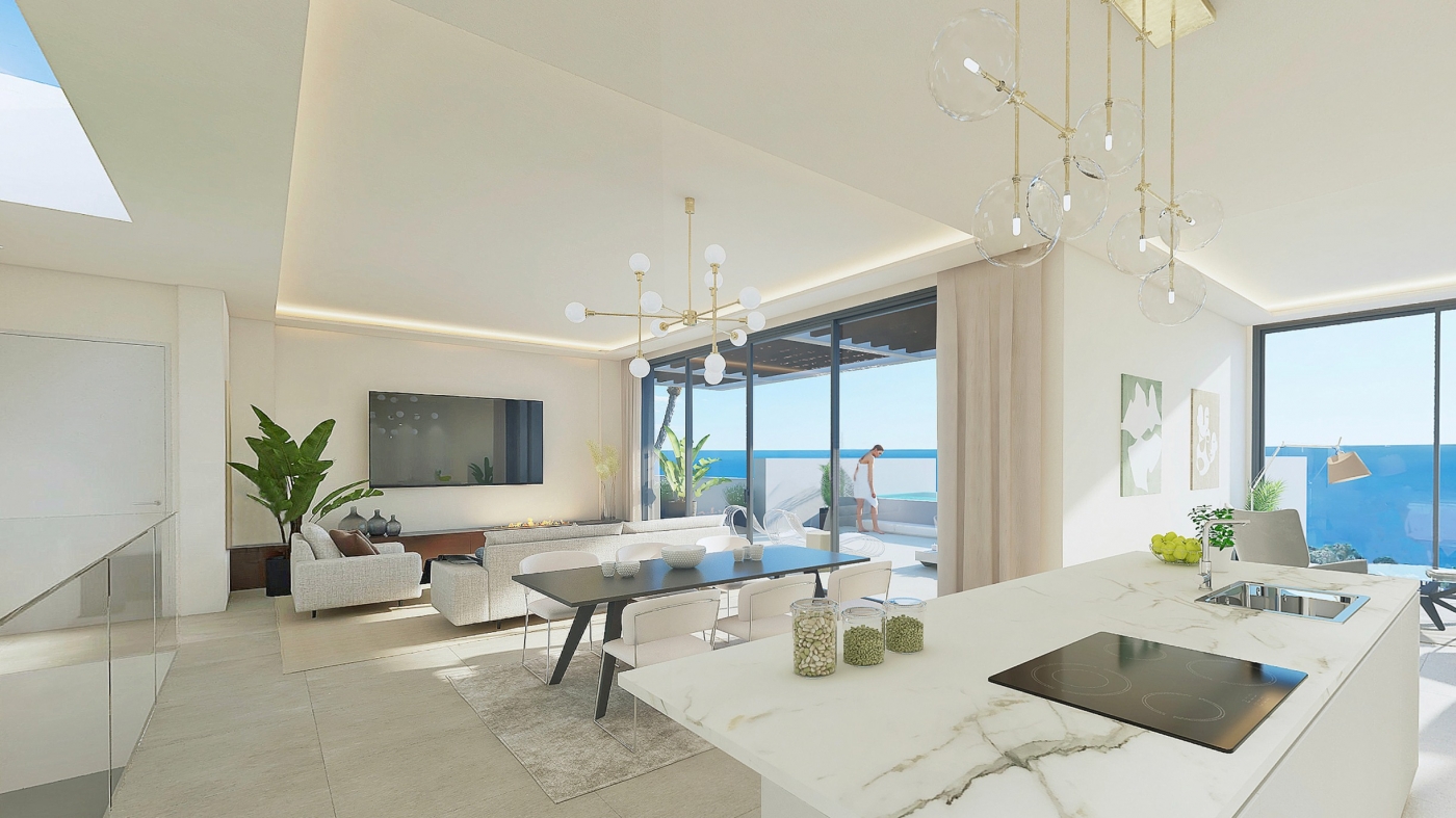 Development of luxury villas in Benalmadena