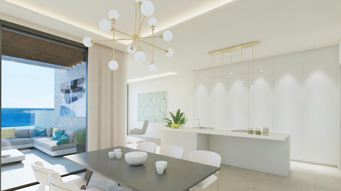 Development of luxury villas in Benalmadena