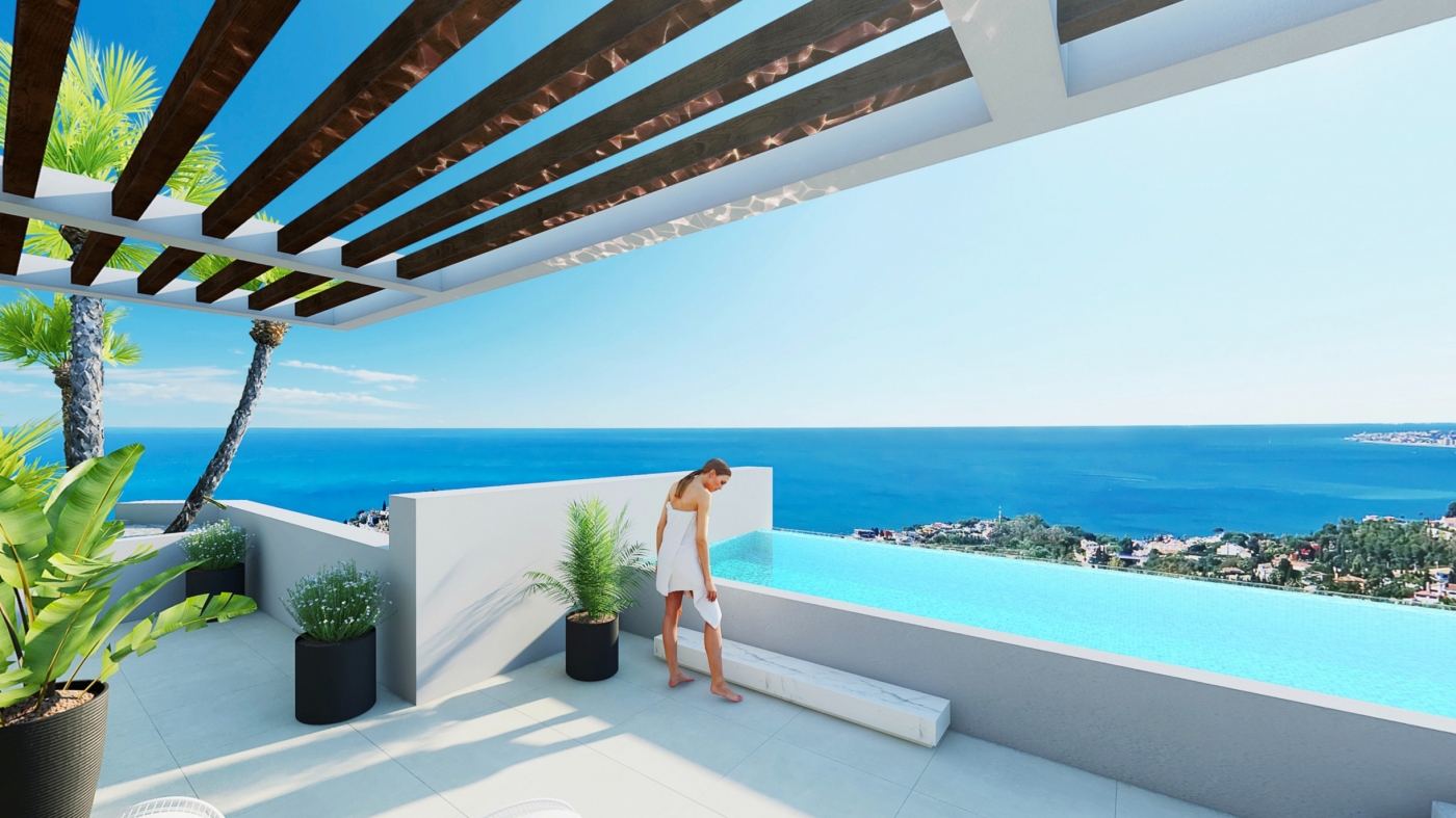 Development of luxury villas in Benalmadena