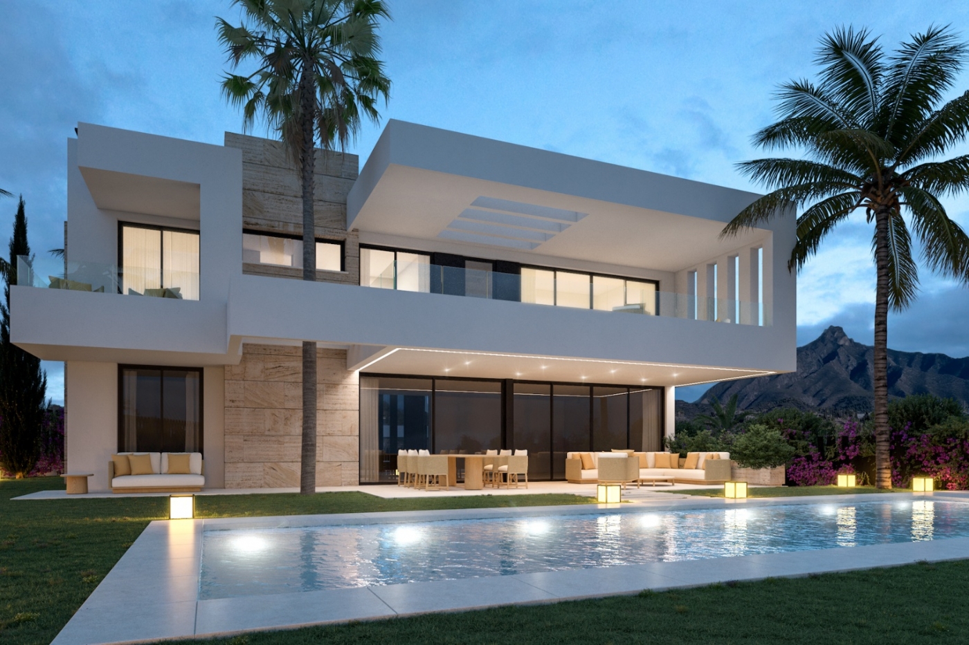 Villas modernas de lujo en la Milla de Oro de Marbella