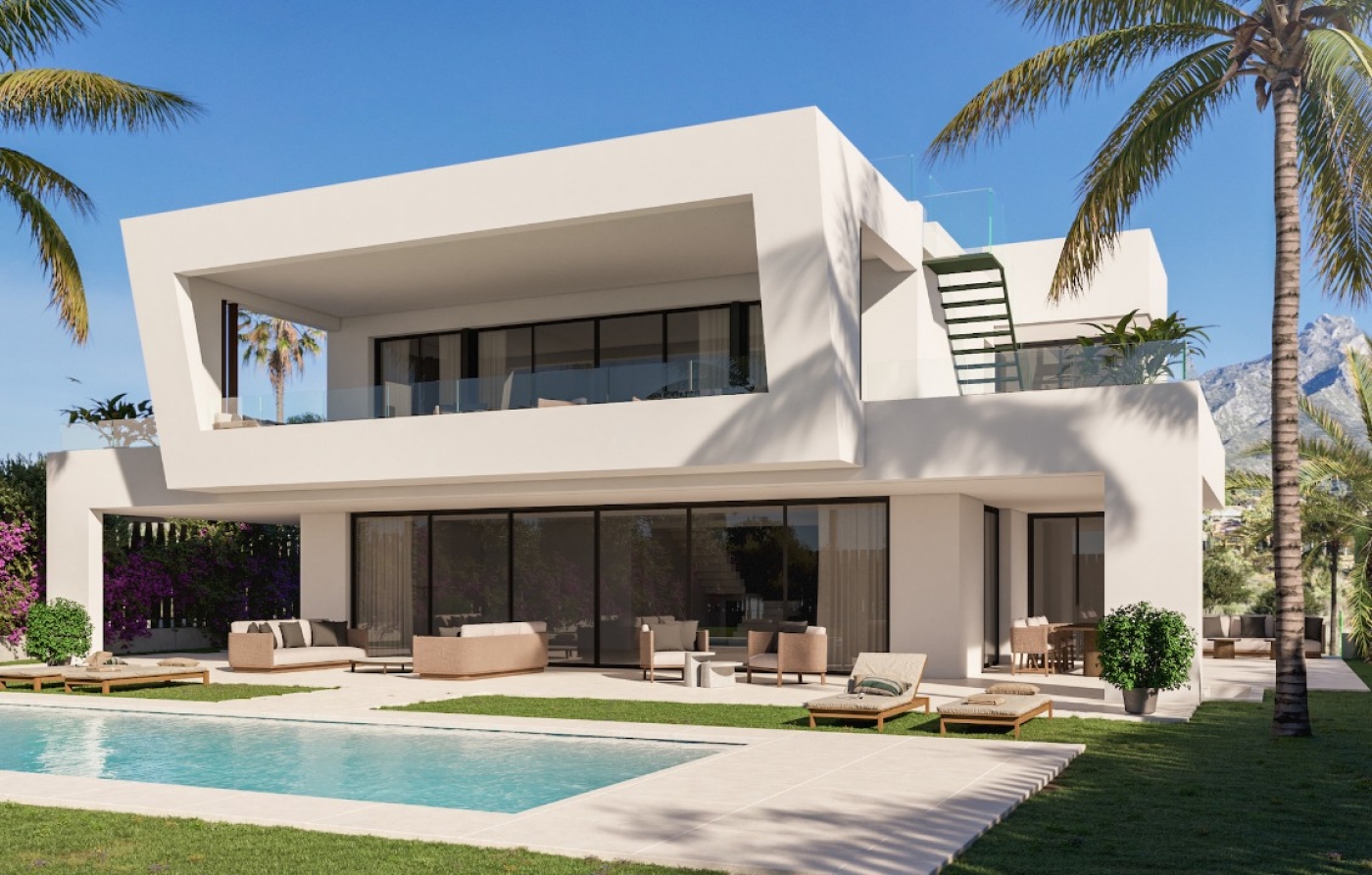 Villas modernas de lujo en la Milla de Oro de Marbella