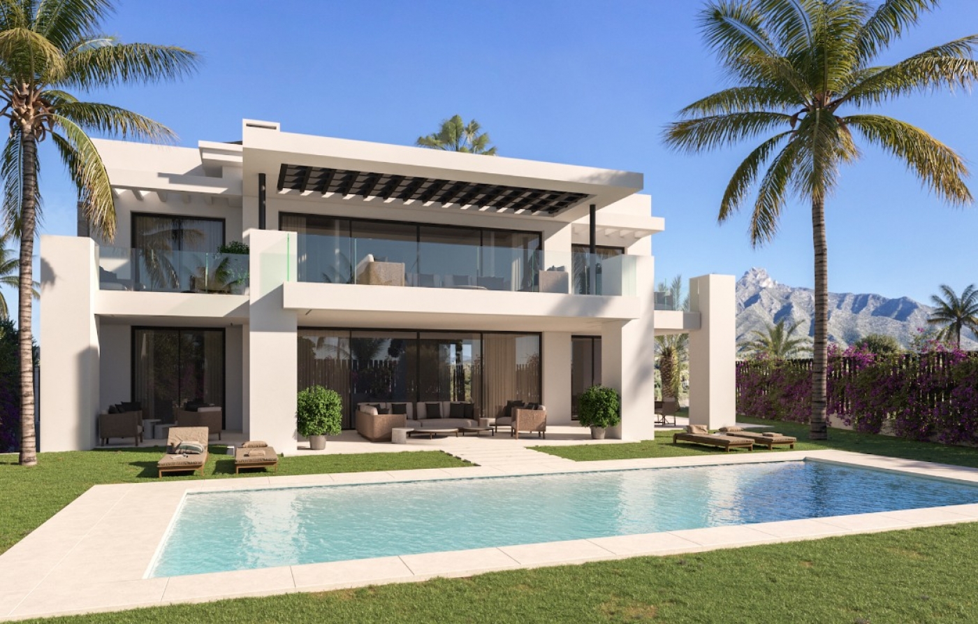 Villas modernas de lujo en la Milla de Oro de Marbella